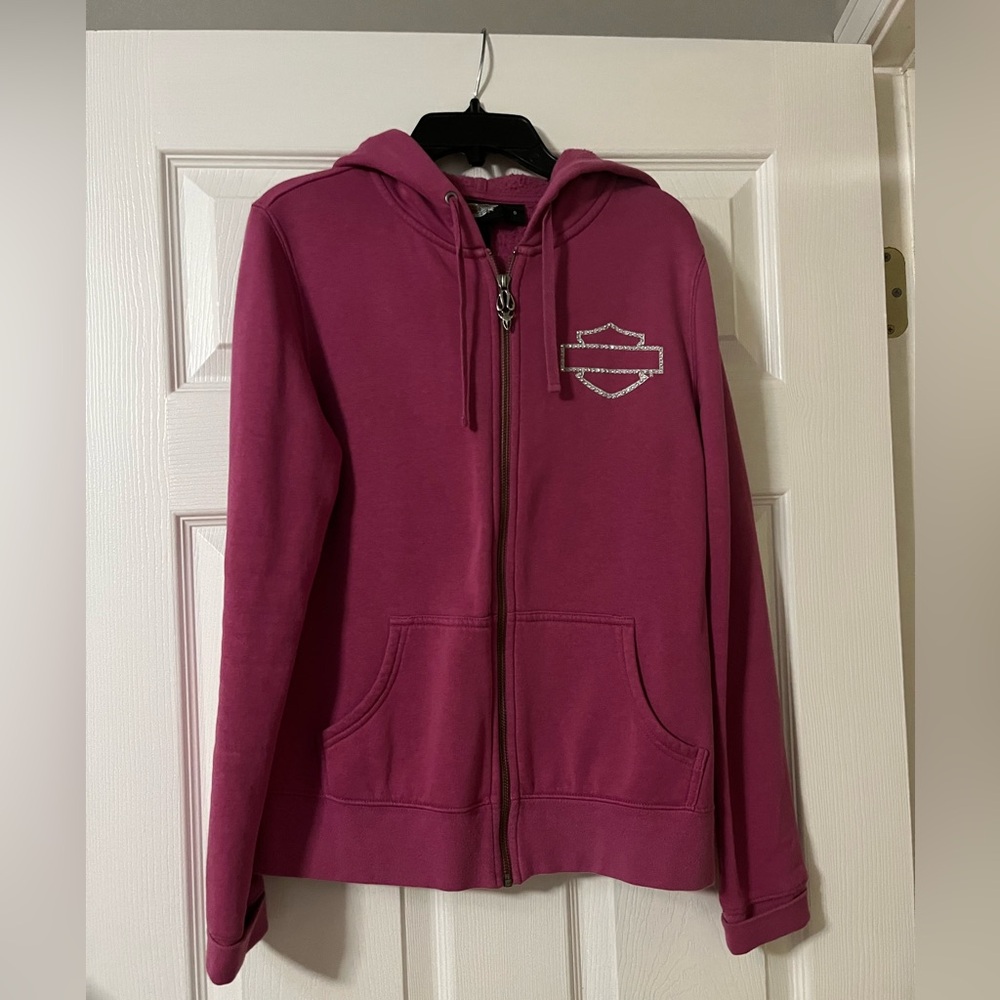 Women’s Harley Davidson jacket.